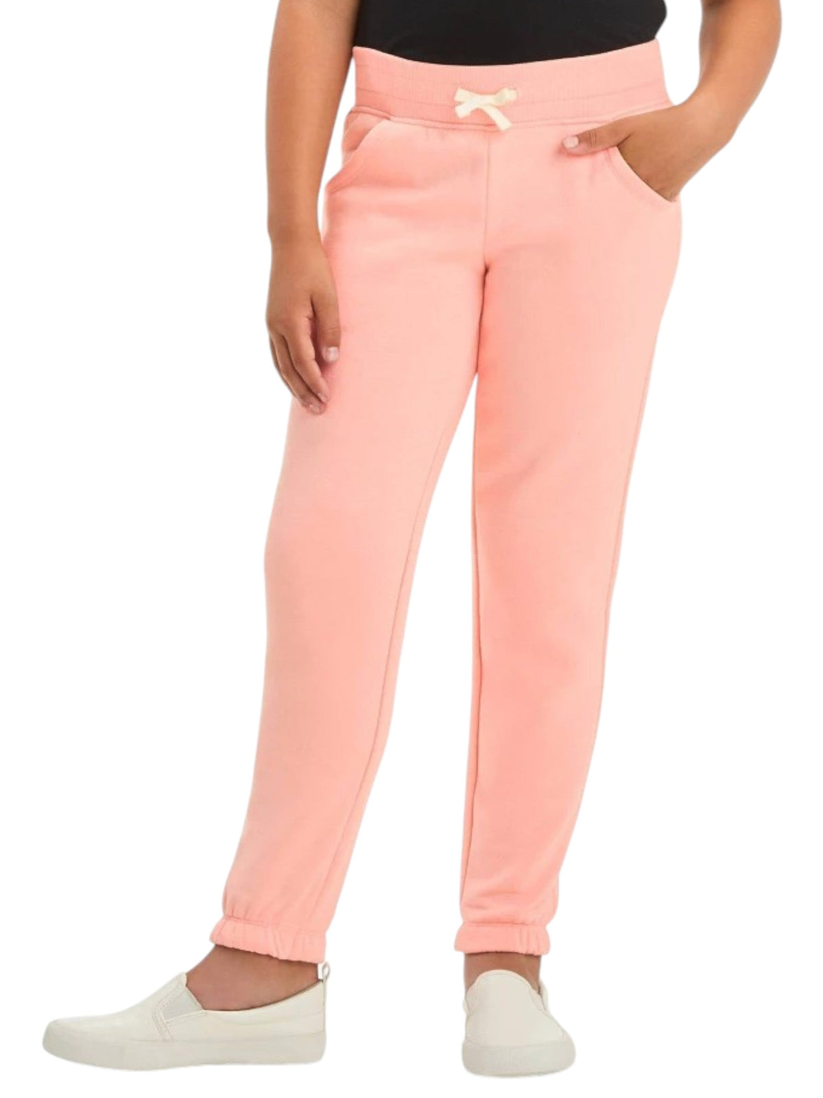 Image for Kids Gril's Plain Solid Pant,Pink