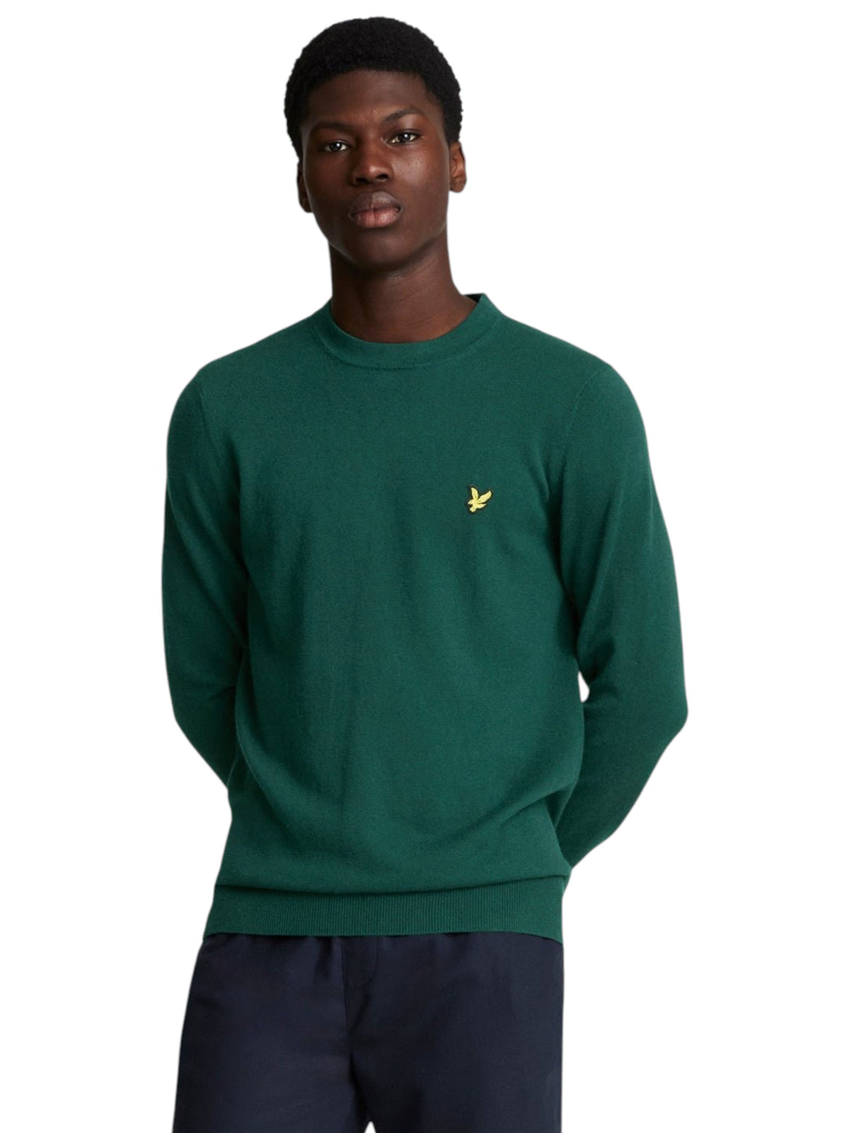 Image for Men's Plain Sweaters,Green