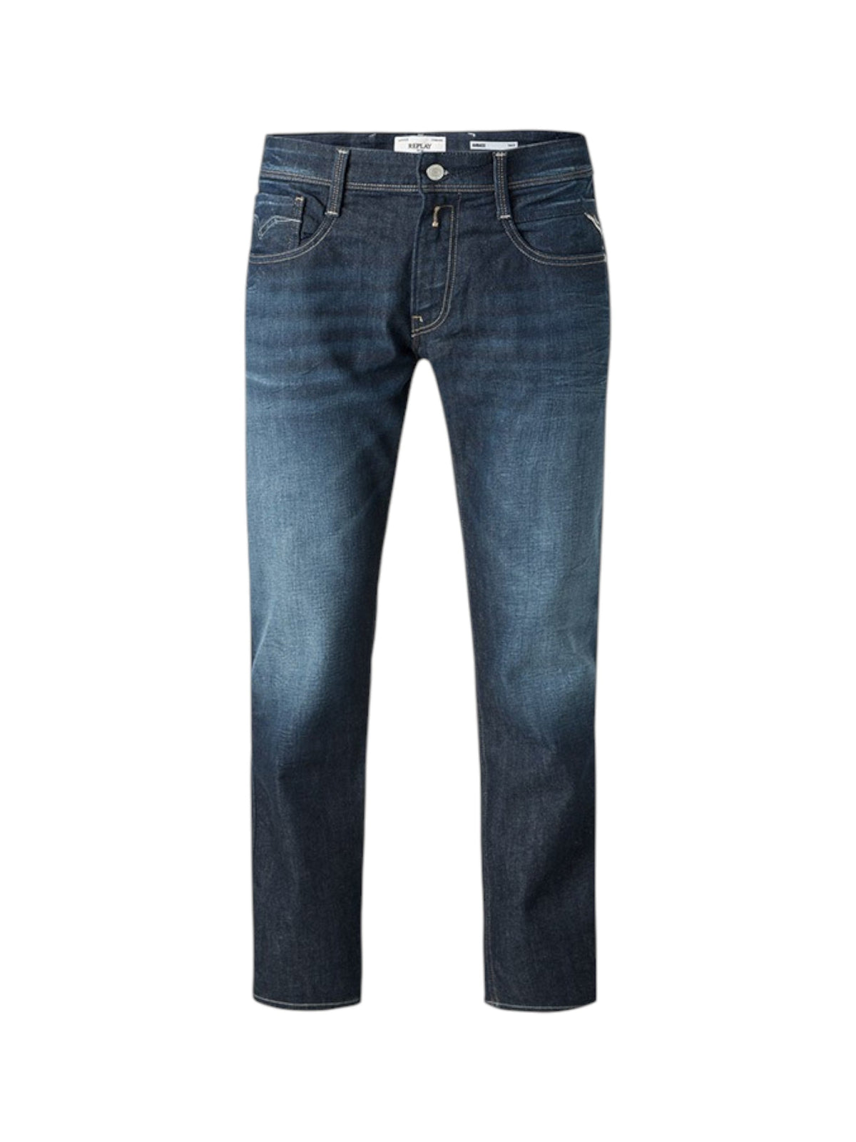 Image for Men's Washed Jeans,Blue
