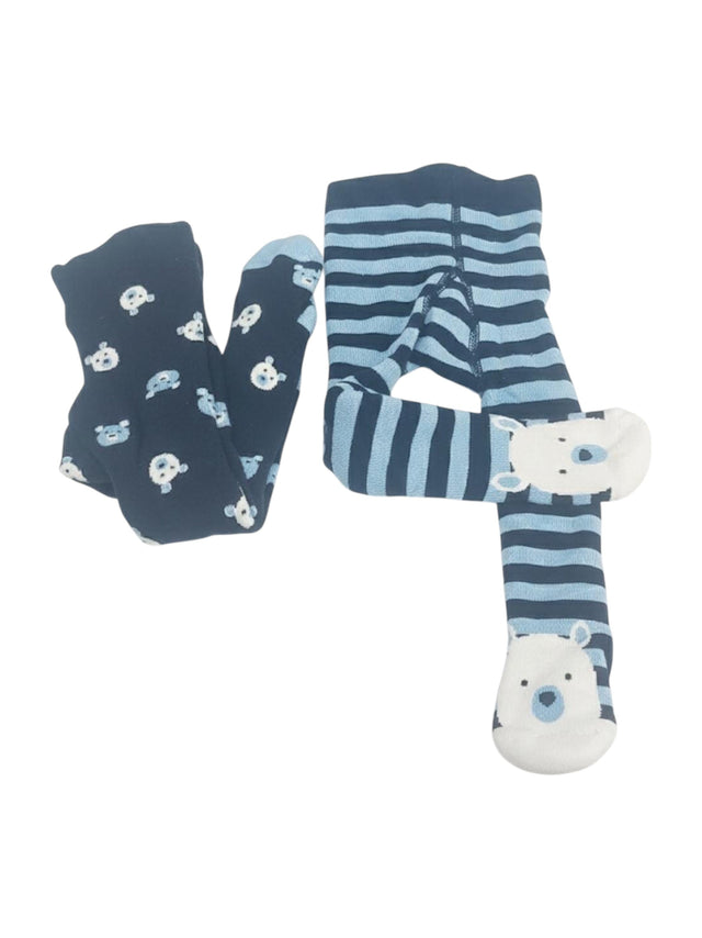 Image for Kids Girl's Knitted Tights Set 2Pieces,Navy
