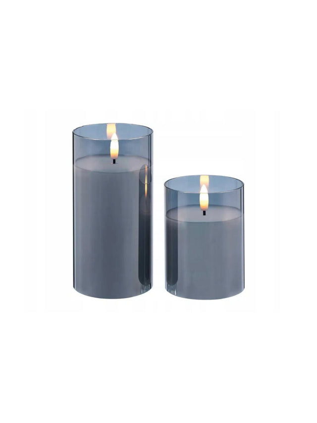 Image for Led Wax Candle In Glass