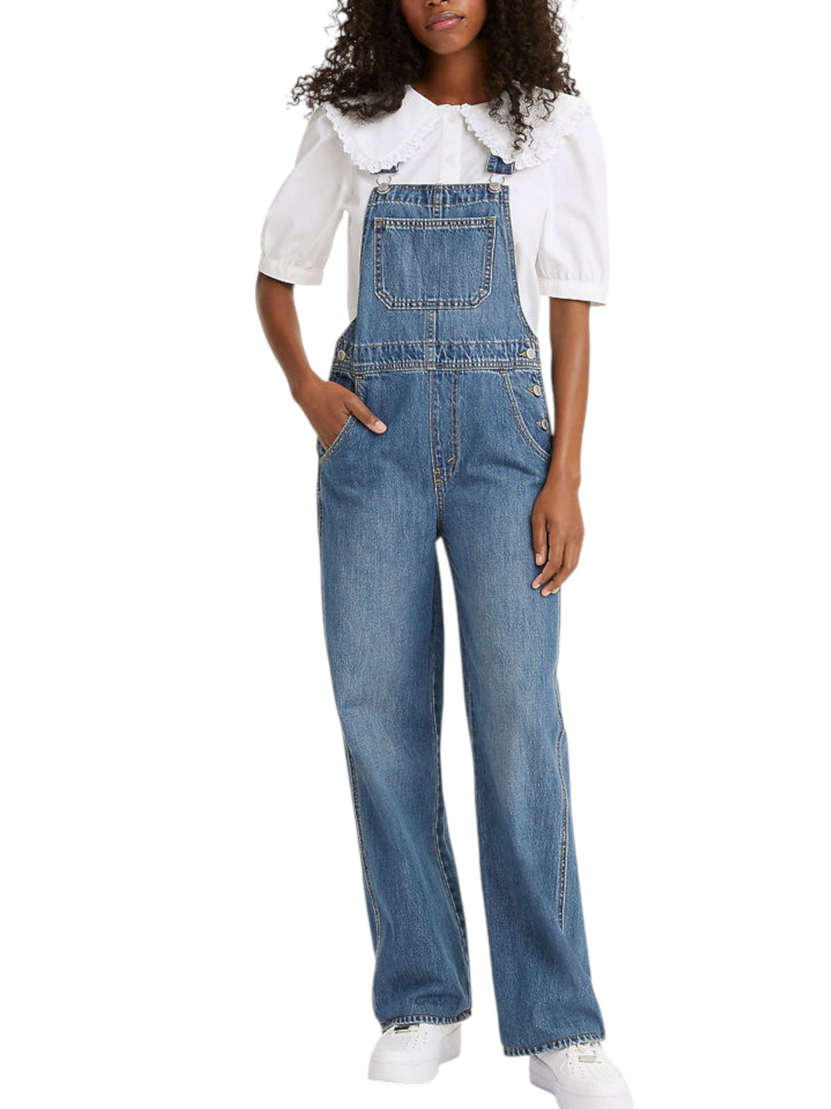 Image for Women's Plain Jumpsuit,Blue