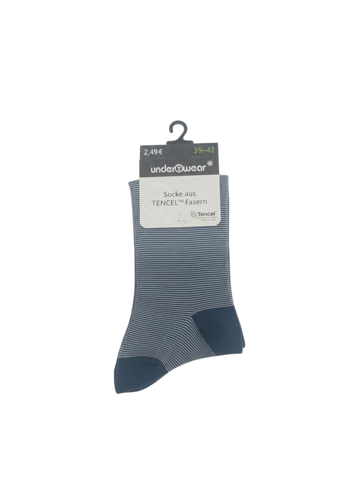 Image for Women's Striped Knitted Socks,Blue