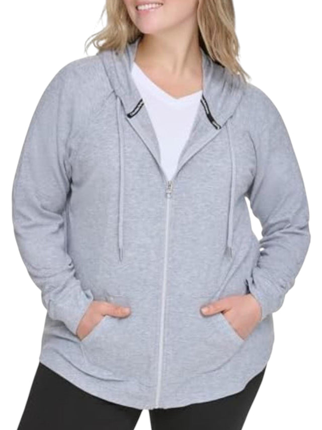 Image for Women's Knitted Hoodie,Grey