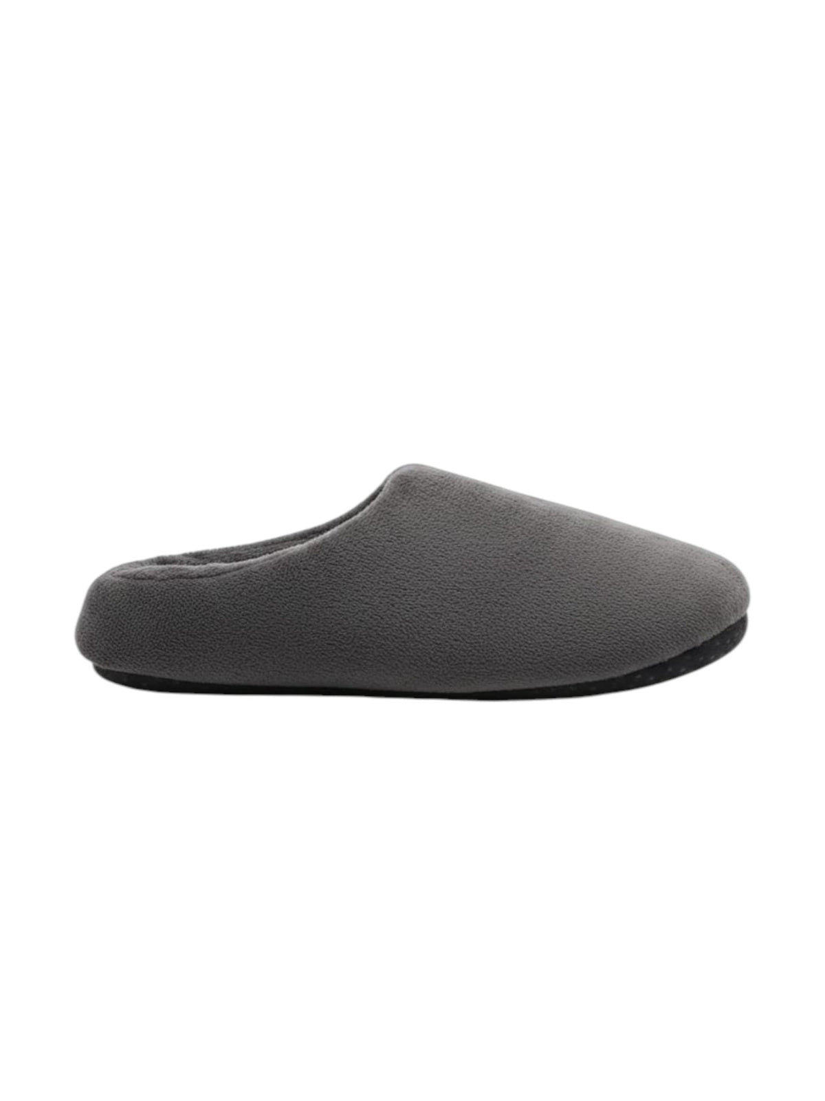 Image for Men's Faux Fur Slippers,Grey