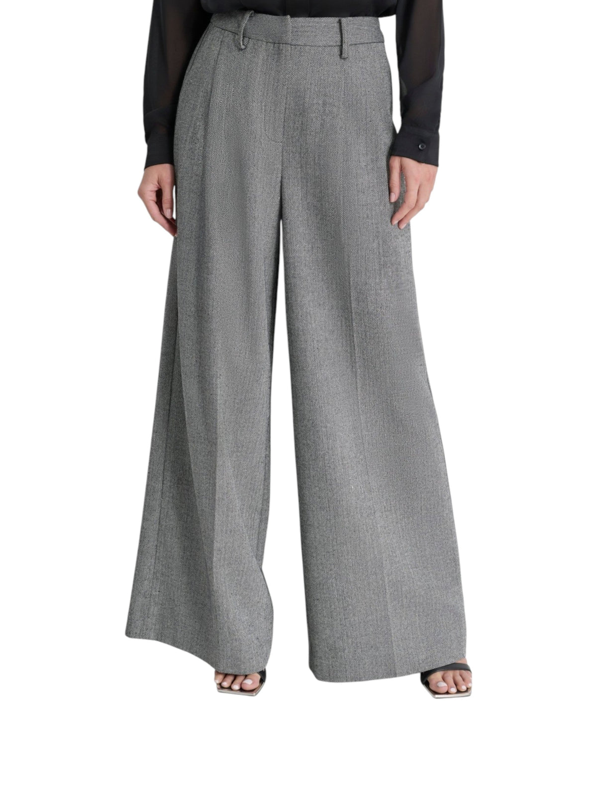 Image for Women's Heather Pant,Black/White