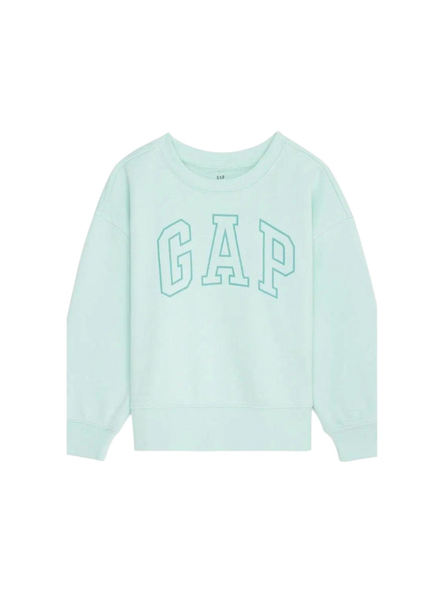 Image for Kids Girl's Logo Printed Sweaters,Aqua