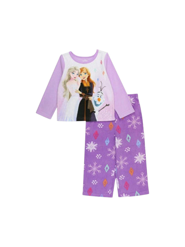 Image for Kids Girl's Printed Pajama Set,Purple