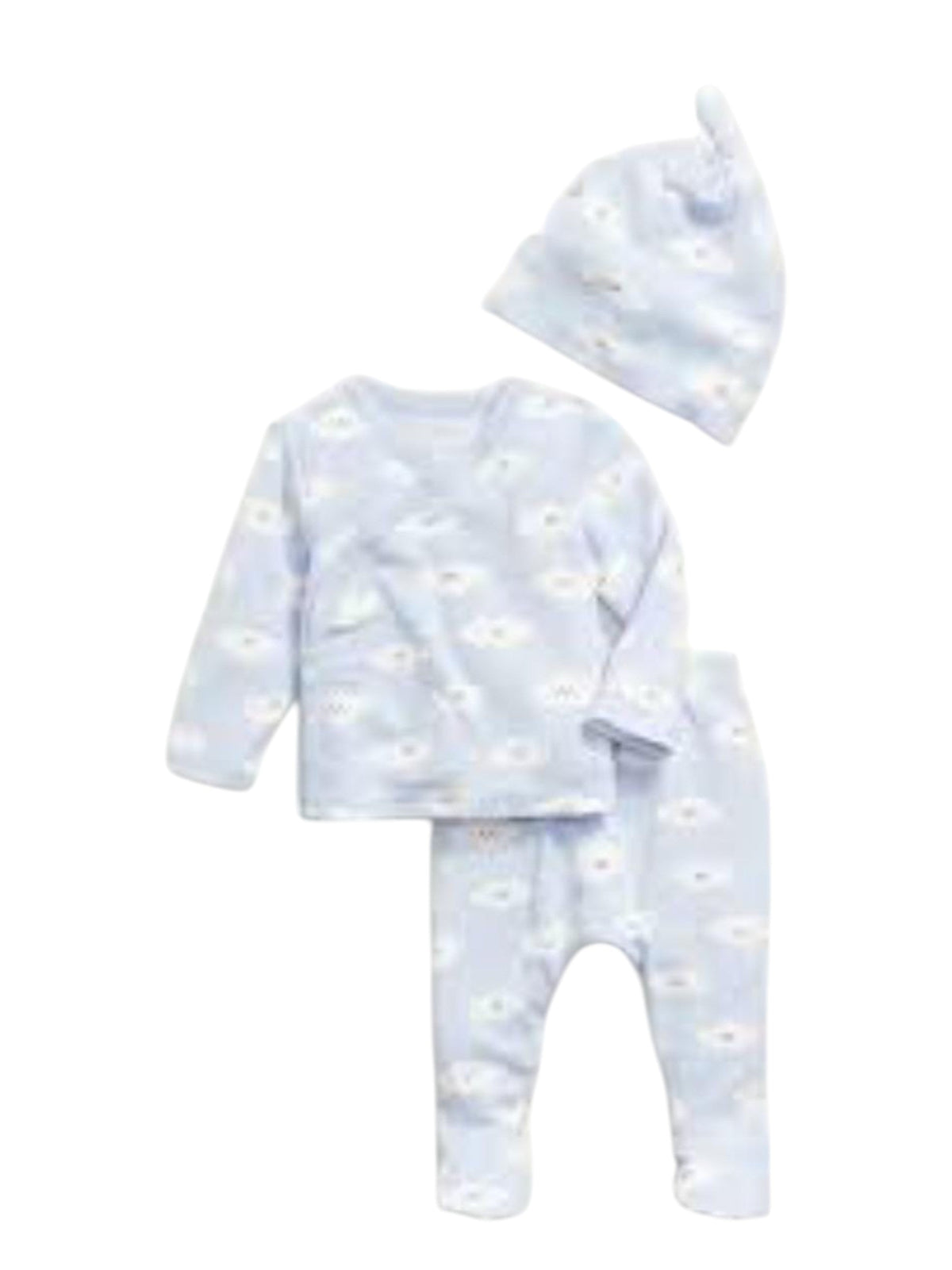 Image for Kids Boy's Printed Pajama Set,Light Blue