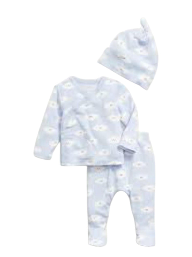 Image for Kids Boy's Printed Pajama Set,Light Blue
