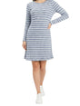 Image for Kids Girl's Striped Dress,Blue