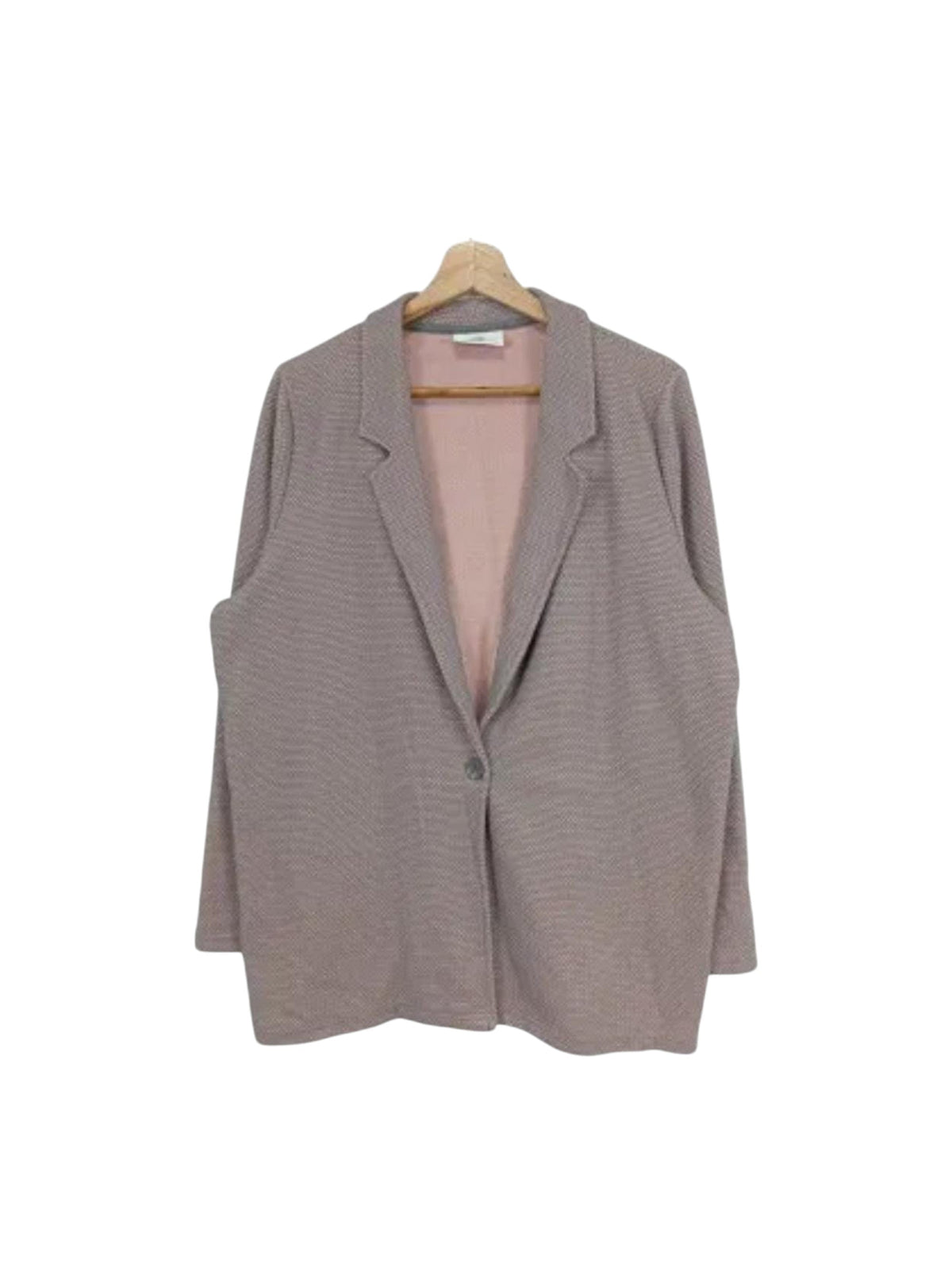Image for Women's Textured Blazer,Grey