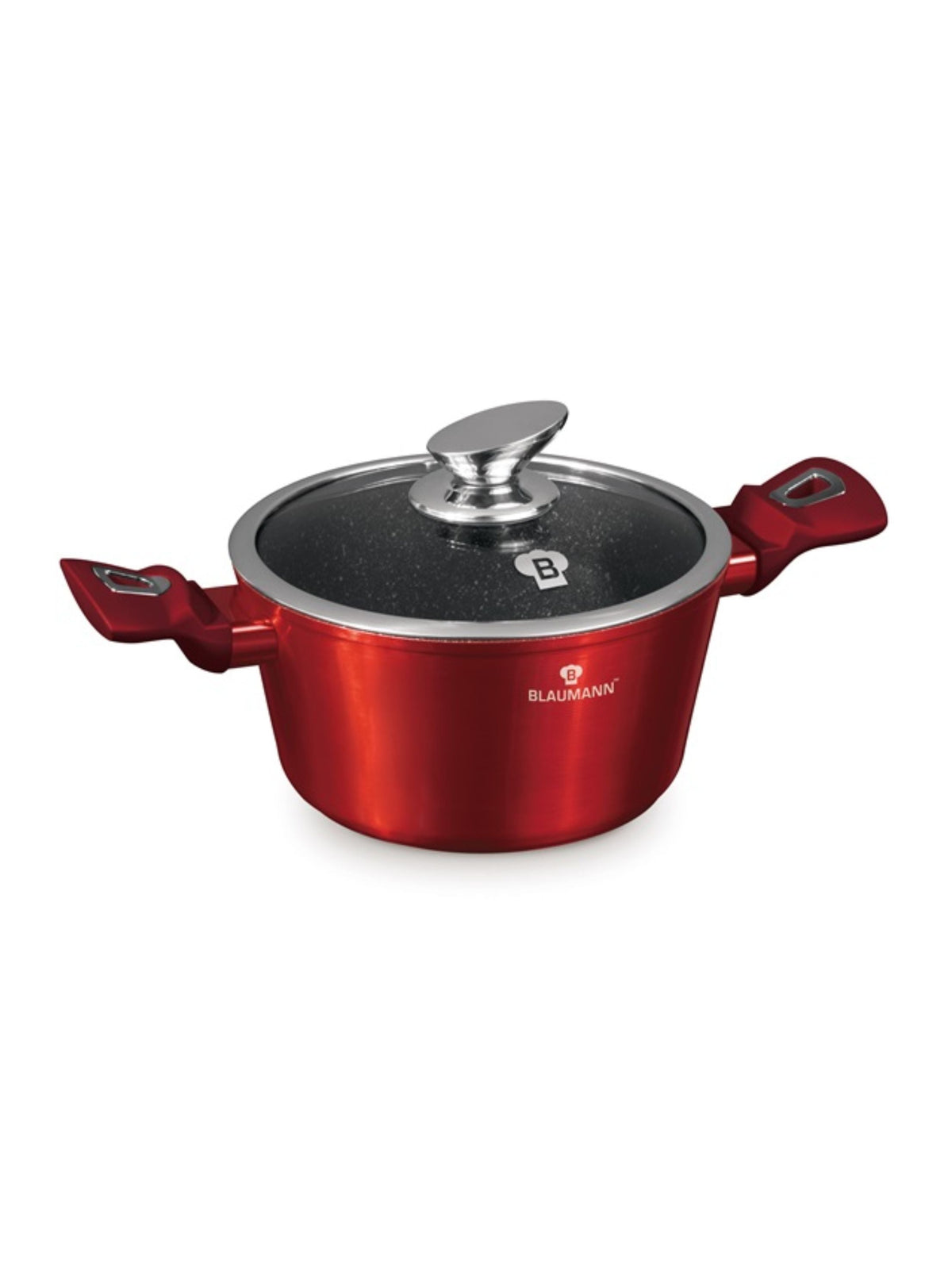 Image for Casserole With Lid Metallic Line