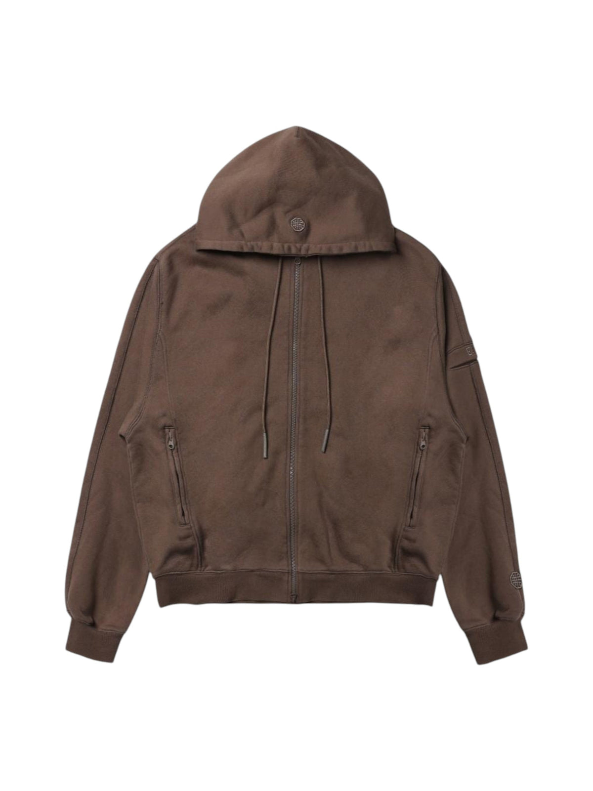 Image for Women's Plain Solid Hoodie,Brown