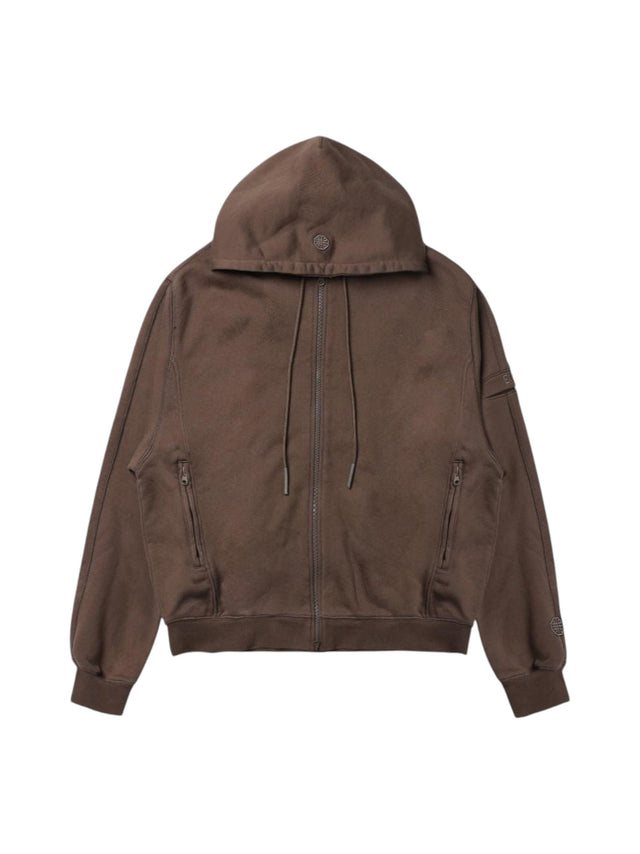 Image for Women's Plain Solid Hoodie,Brown