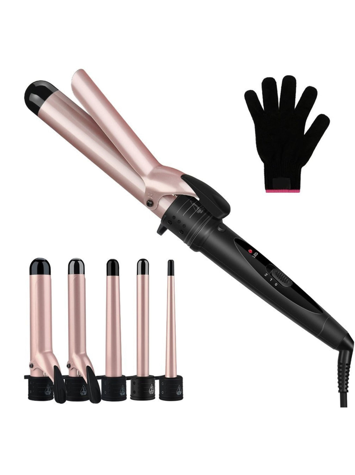 Image for Clipless Hair Curler Set