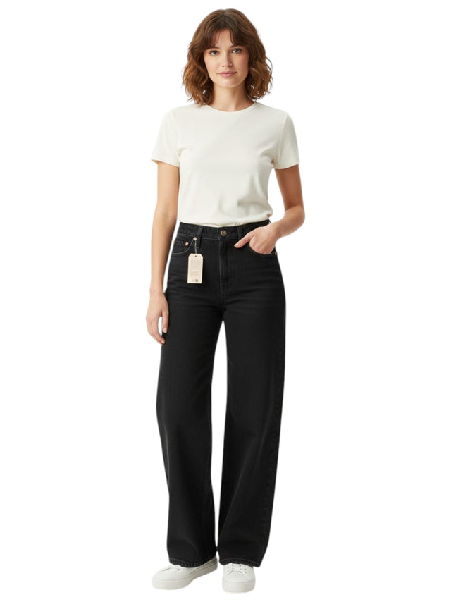 Image for Women's Plain Jeans,Black