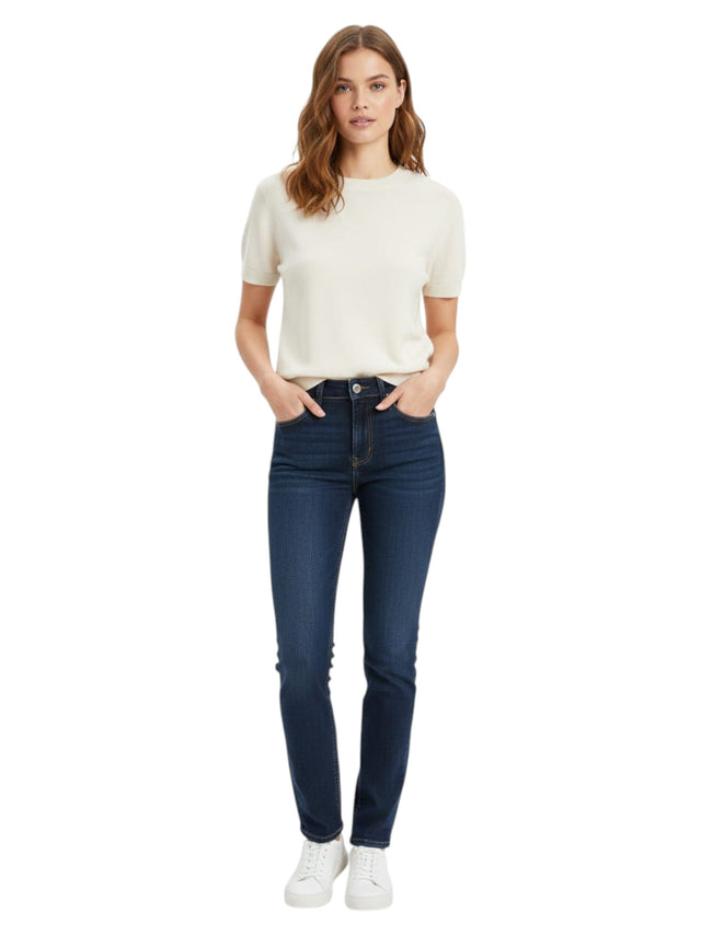 Image for Women's Plain Jeans,Navy