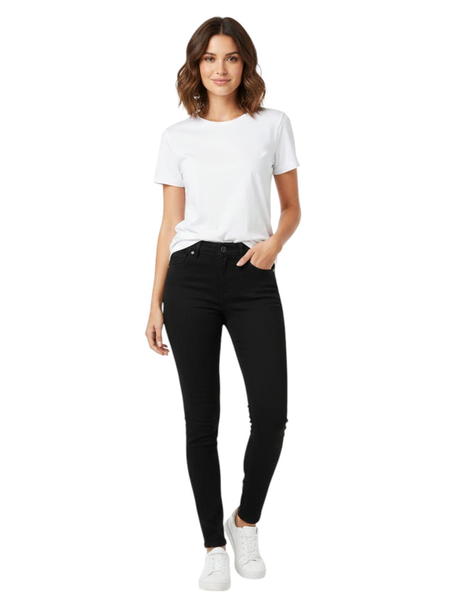 Image for Women's Plain Jeans,Black