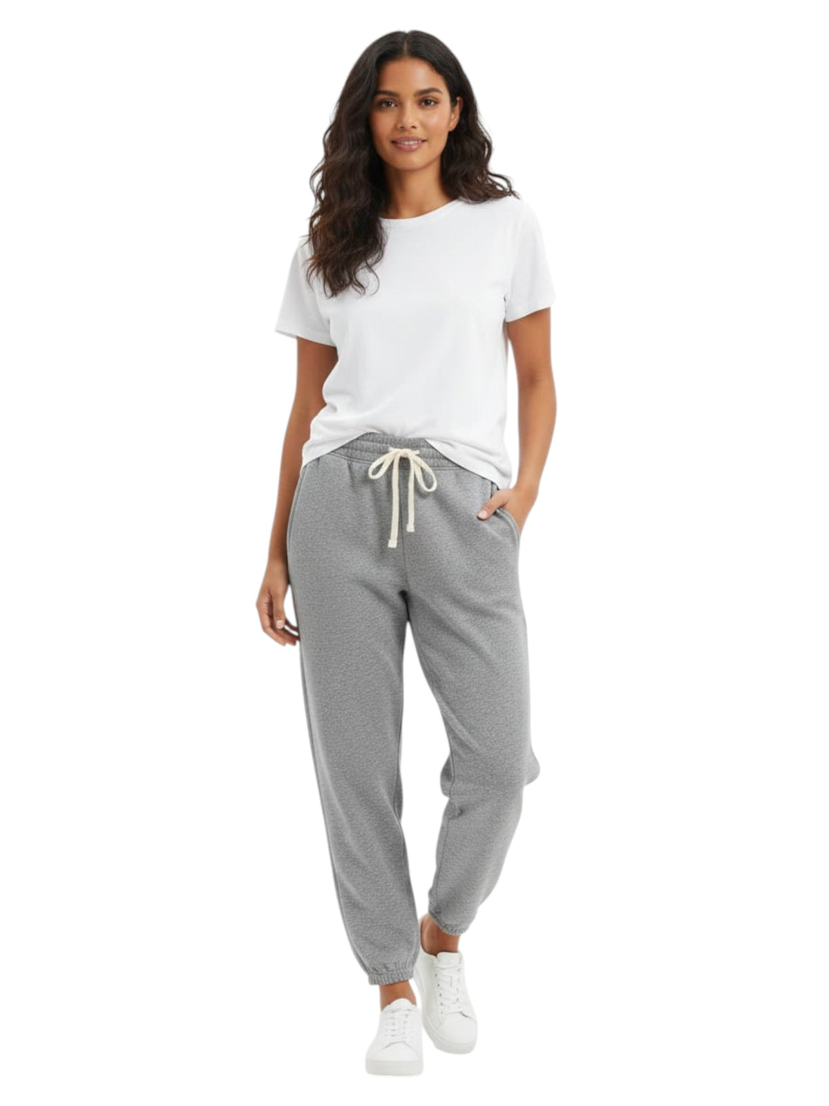 Image for Women's Plain Sport Pant,Grey