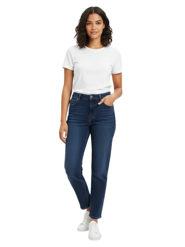 Image for Women's Plain Jeans,Navy