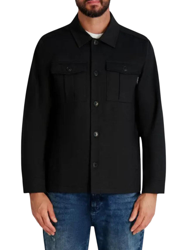 Image for Men's Plain Jacket,Dark Grey