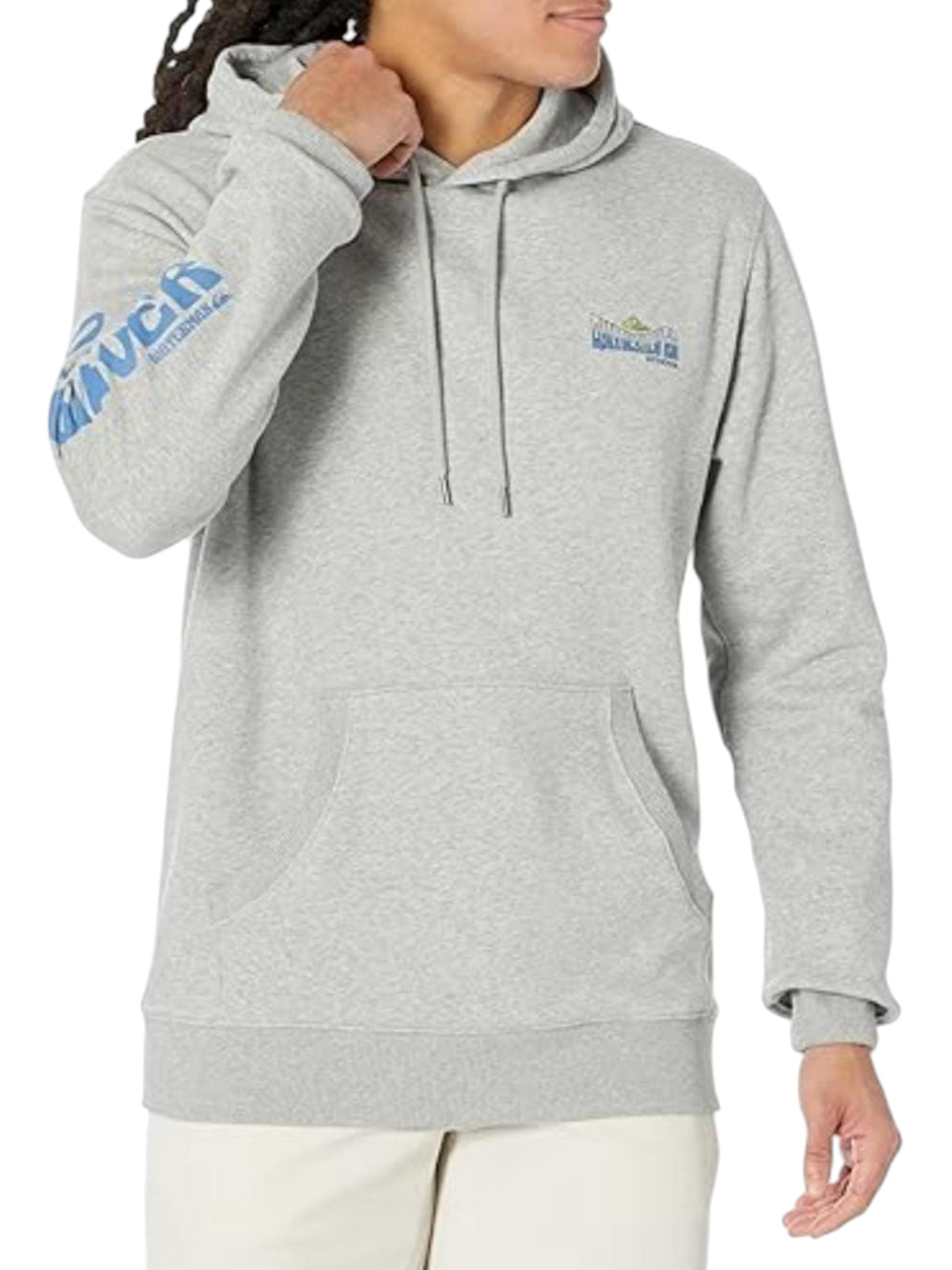 Image for Men's Plain Hoodie,Grey