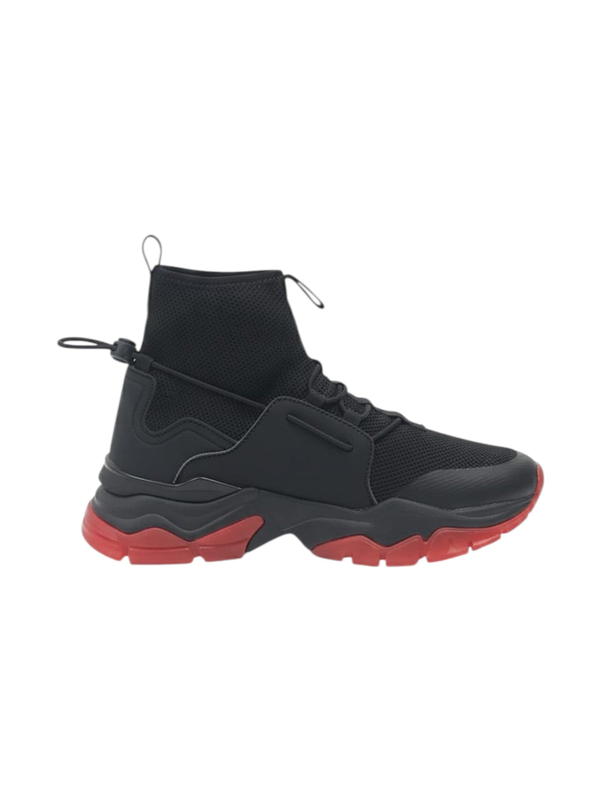 Image for Women's Textured High Top Shoes,Black
