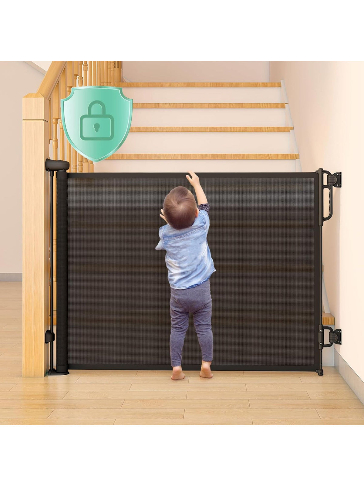 Image for Retractable Baby Gate