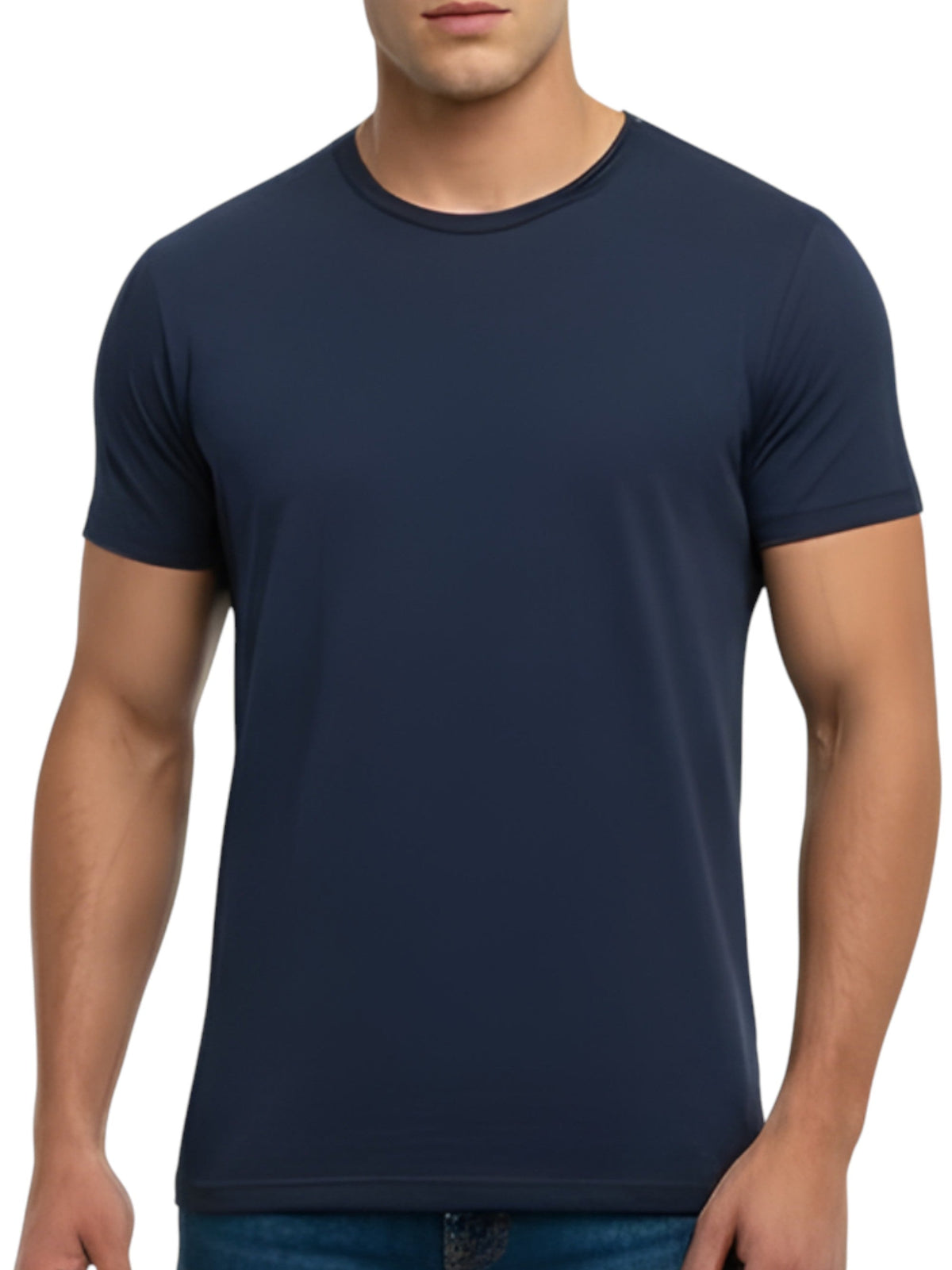 Image for Men's Plain Top,Navy