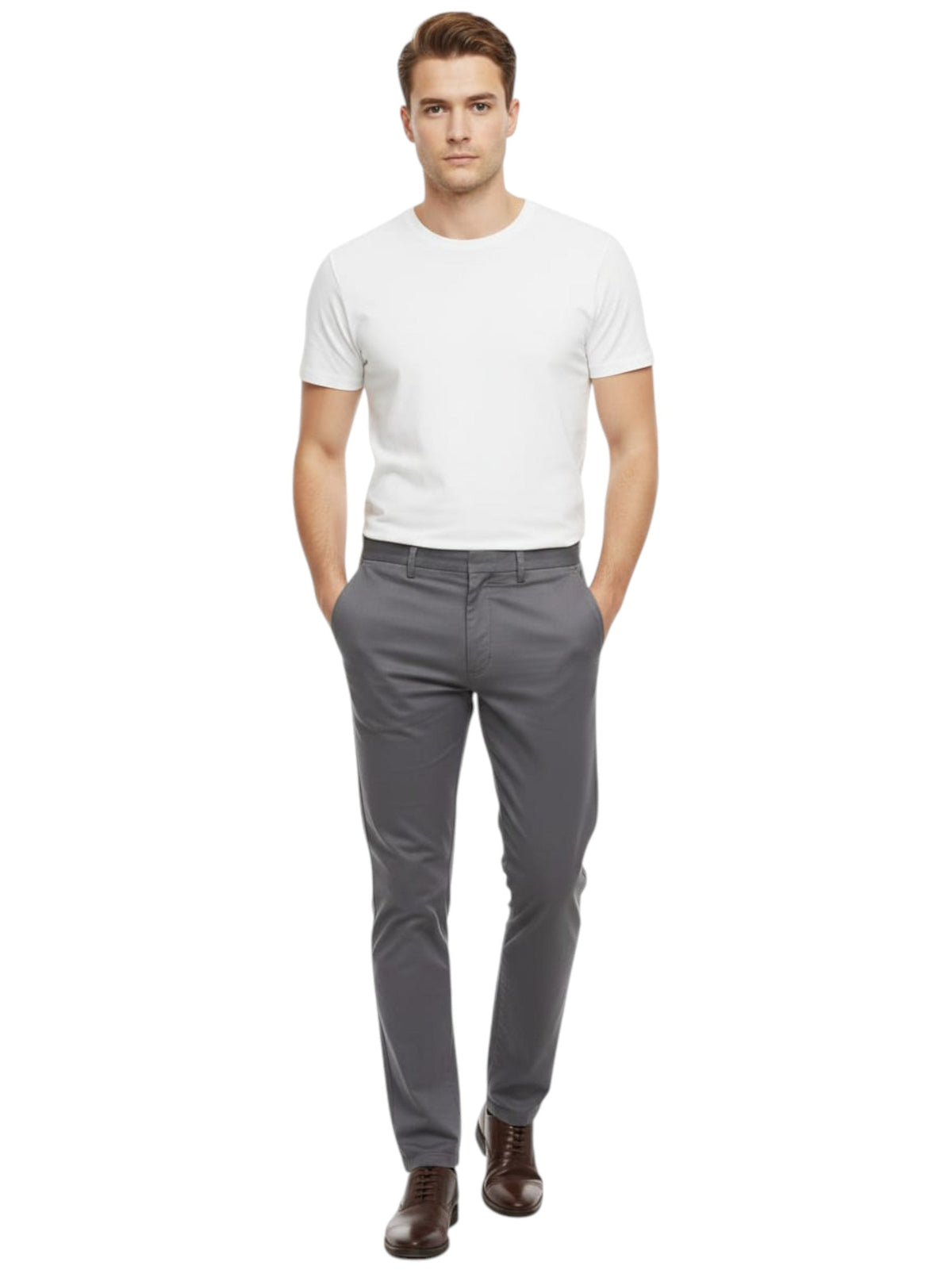 Image for Men's Plain Pant,Grey