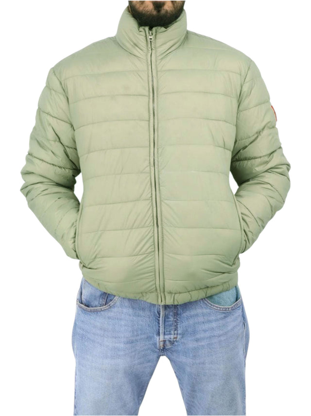 Image for Men's Quilted Jacket,Dusty Olive