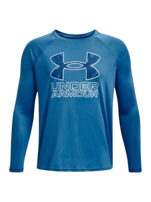 Image for Kid's Boy's Brand Logo Printed Sport Top,Blue