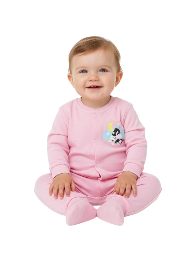 Image for Kids Girl's Plain Solid Jumpsuit,Pink