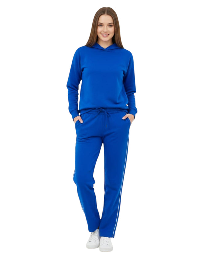 Image for Women's Plain Solid Pant,Blue