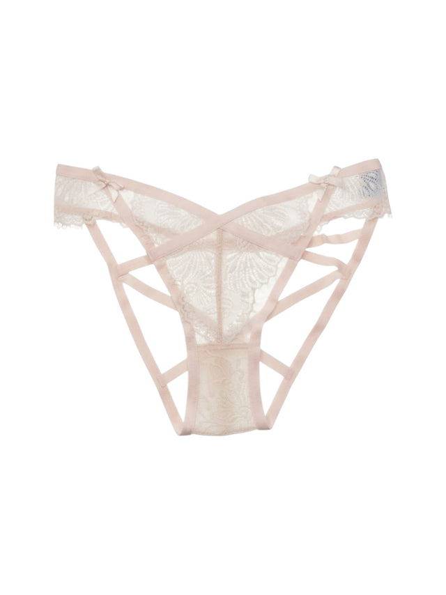 Image for Women's Lace Bikini Bottom,Light Pink