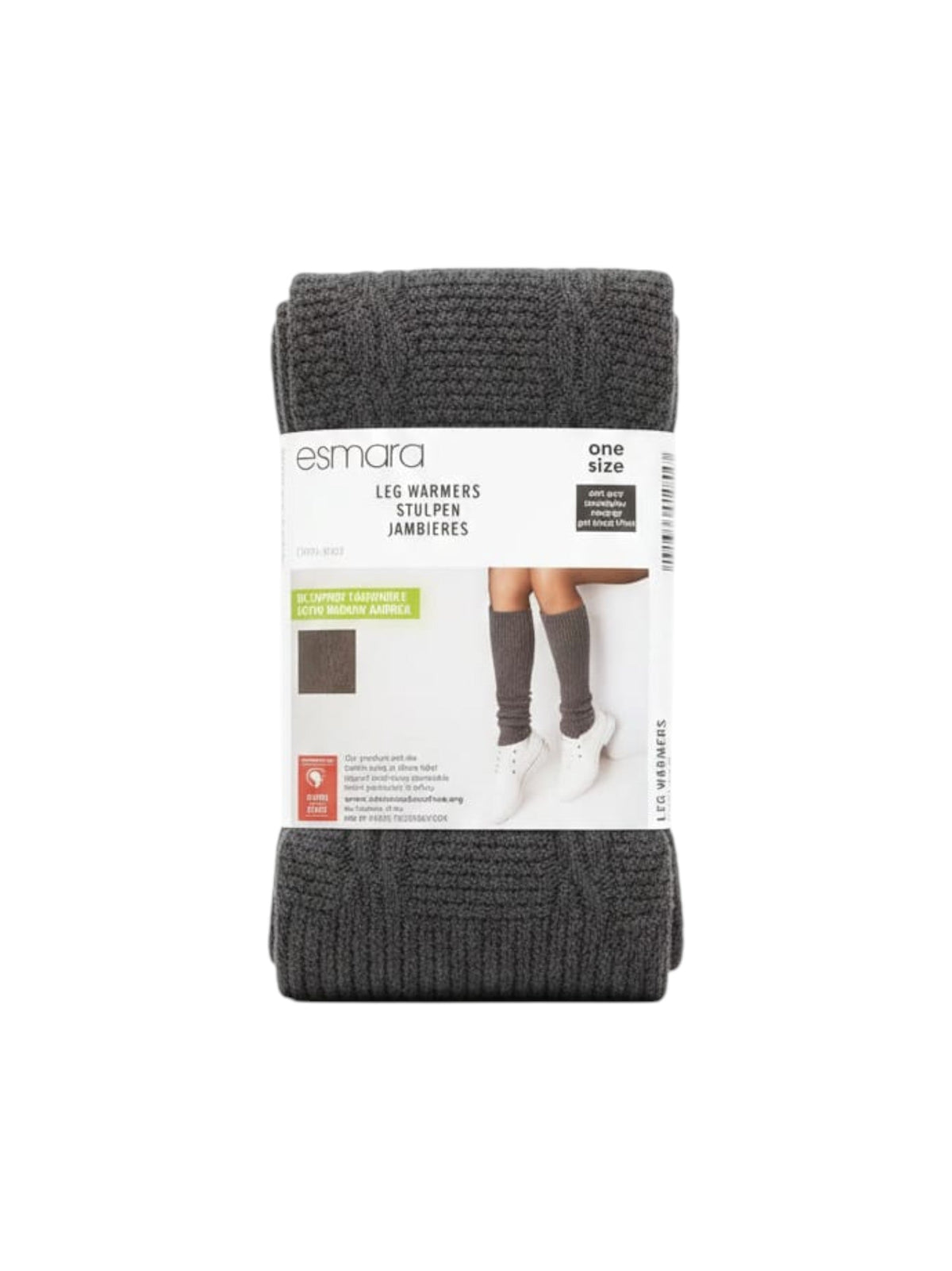 Image for Women's Knitted Leg Warmers,Grey