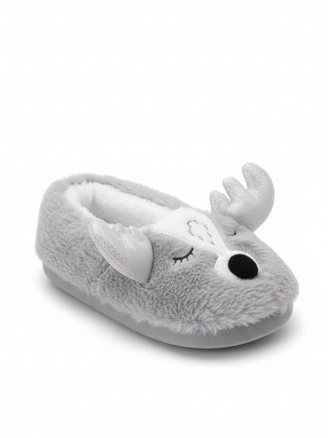 Image for Women's Faux Fur  Slippers,Light Grey