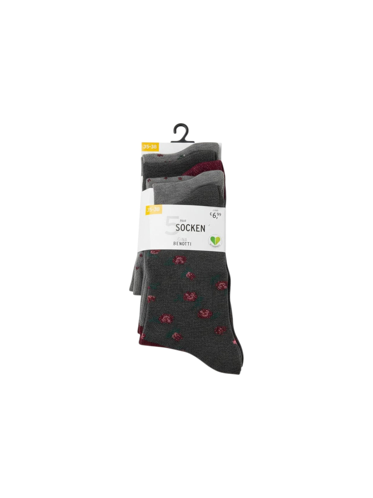 Image for Women�s Knitted Socks Set 5Pieces,Grey