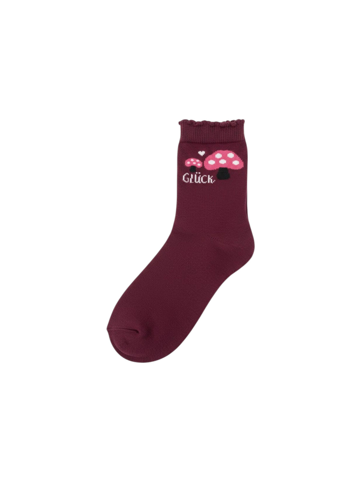 Image for Kids Girl�s Knitted Socks,Dark Purple