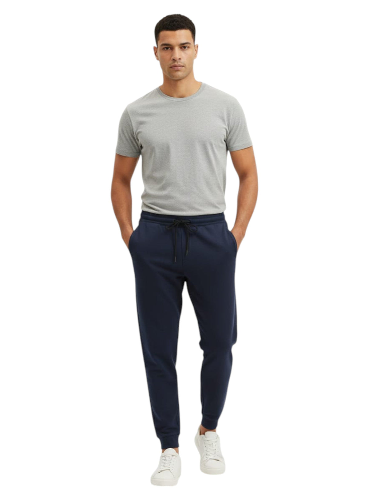 Image for Men's Plain Solid Pant,Navy
