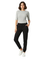 Image for Women's Plain Solid Jeans,Black