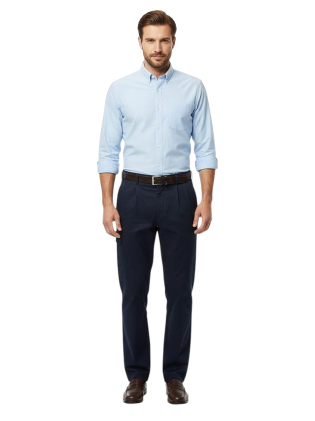 Image for Men's Plain Solid Pant,Navy
