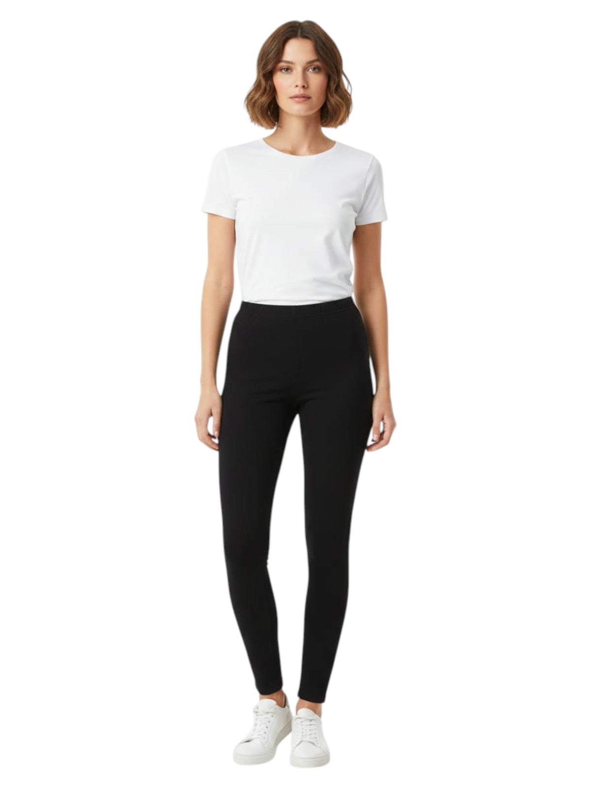 Image for Women's Plain Solid Pant,Black