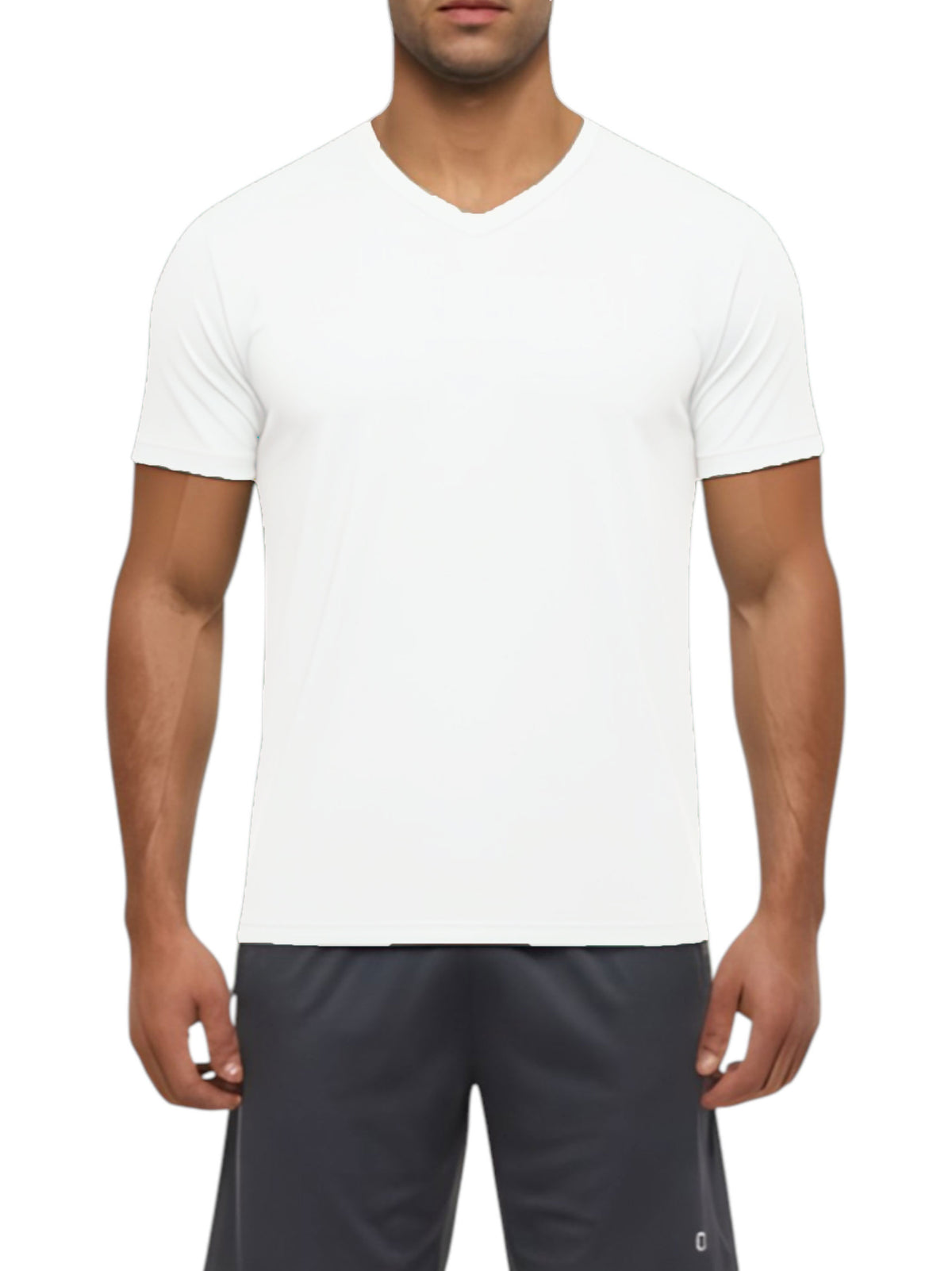 Image for Men's Plain Top,White