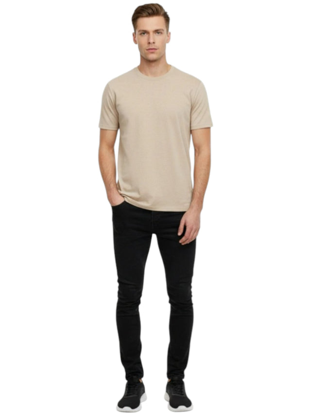 Image for Men's Heather Top,Beige
