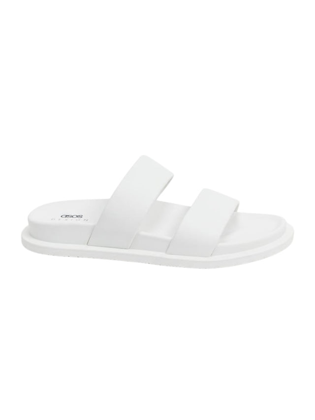 Image for Men's Plain Slippers,White