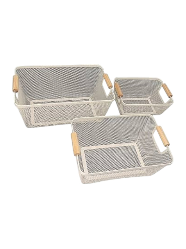 Image for Metal Wire Storage Basket