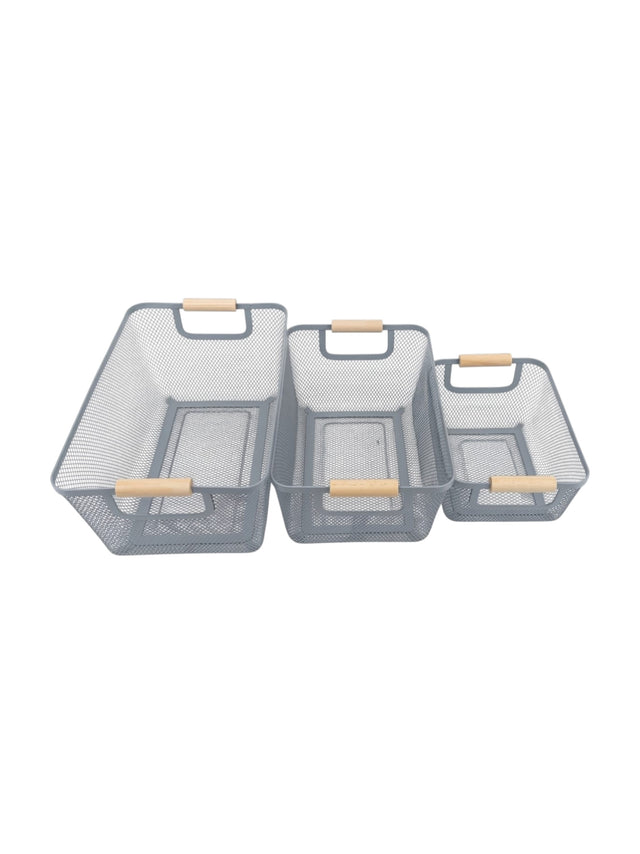 Image for Metal Wire Storage Basket
