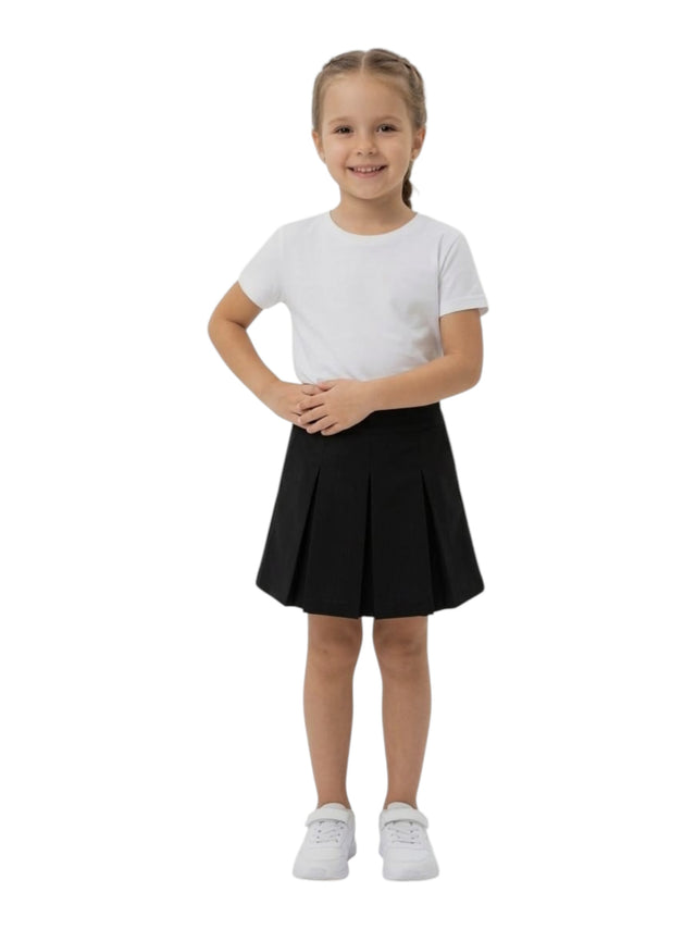 Image for Kids Girl's Plain Skirt,Black